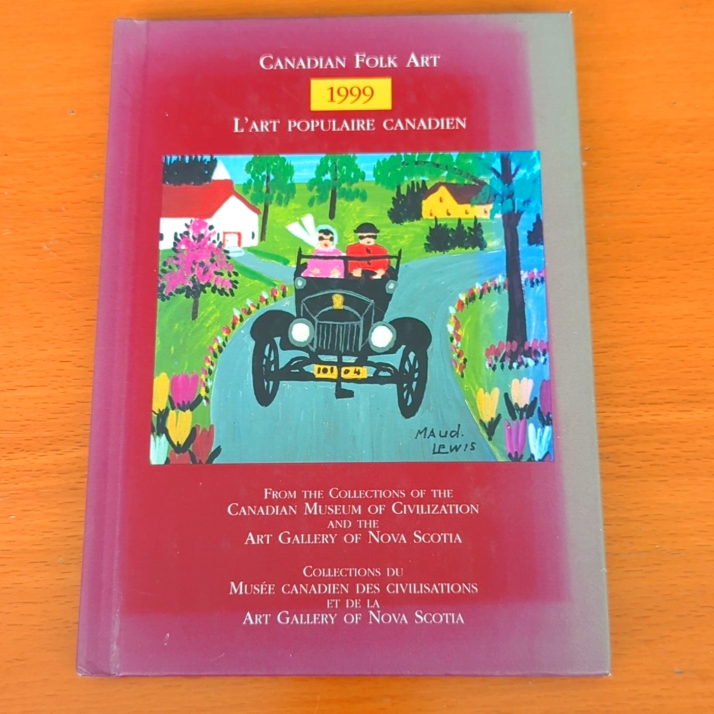3/$20 - Vintage Canadian Folk Art 1999 Planner & Art Book - New